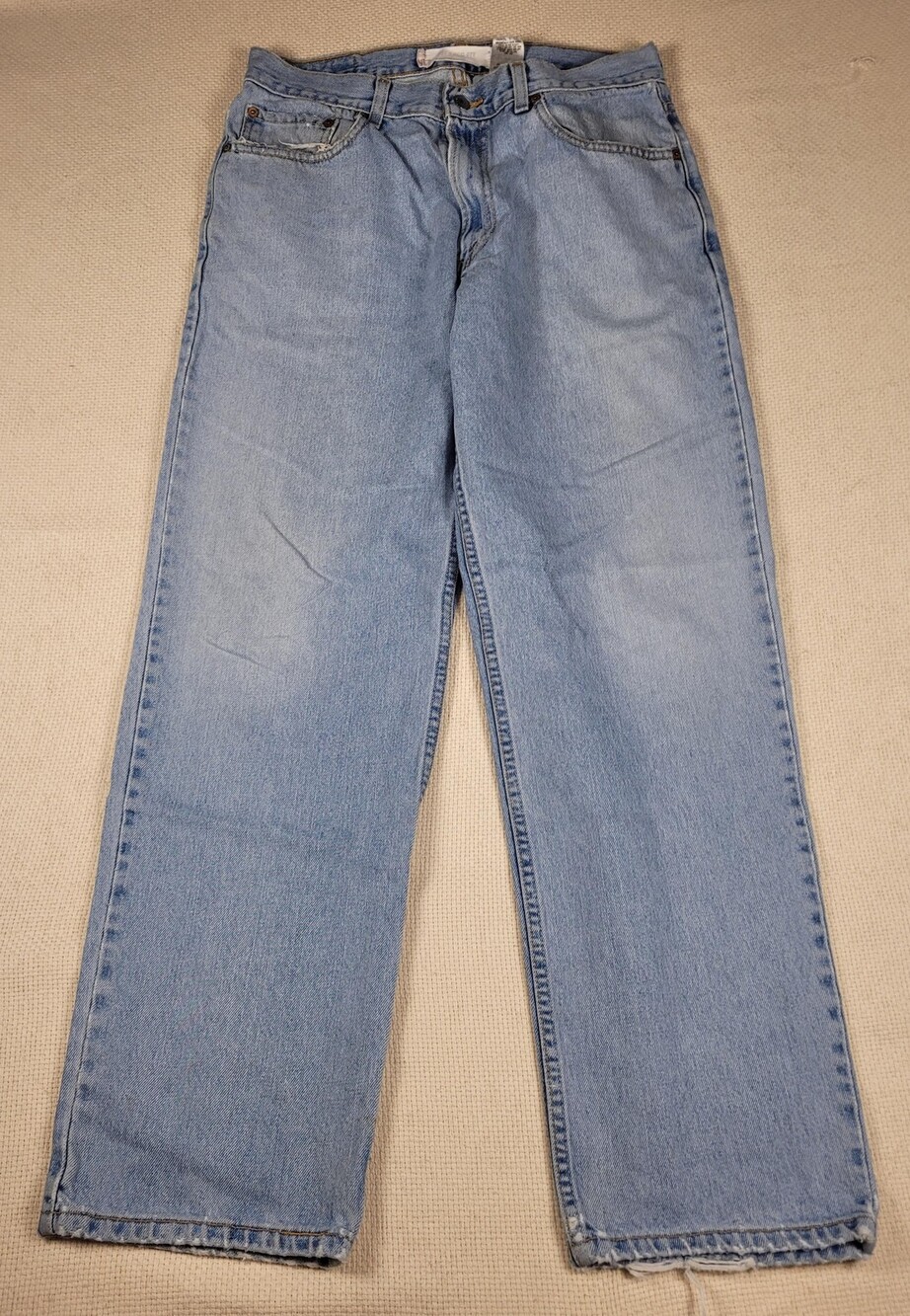 Levis 550 Jeans Mens 34x32(32/30) Blue Relaxed Fit Tapered Leg Zip Fly Denim Y2K
